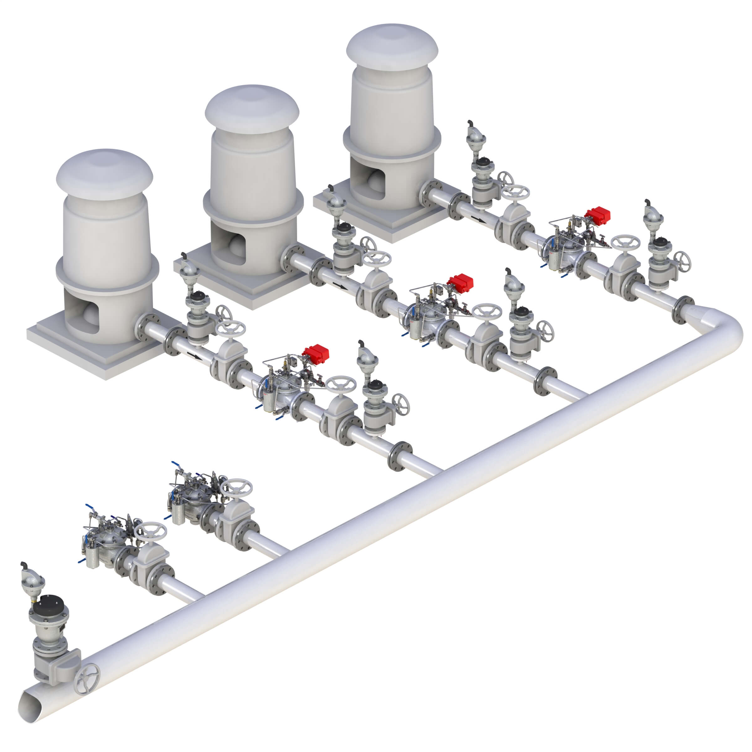 Pump station protection with D 065 STST