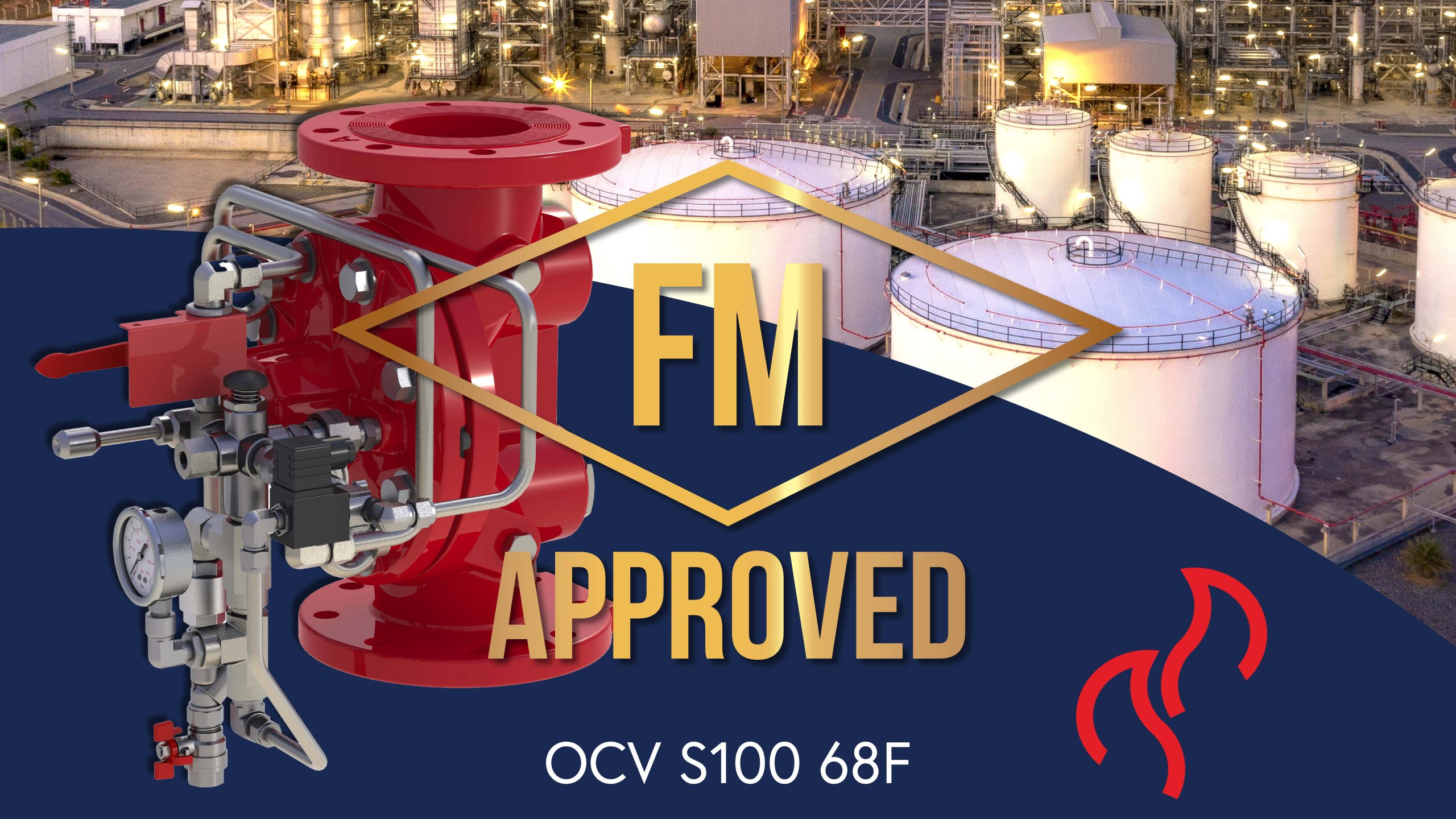 OCV S100 68F FM Approved